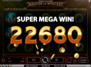 Fantasini Master of Mystery slotmaskinen SS 1