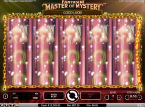 Fantasini Master of Mystery slotmaskinen SS 4