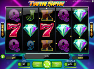 Twin Spin slotmaskinen SS 2