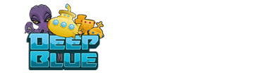 Deep Blue spillemaskine - logo