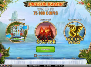 Dragon Island slotmaskinen SS-03