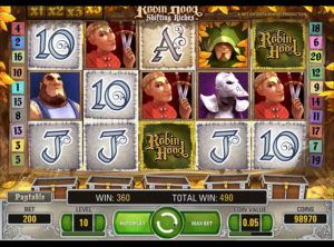 Robin Hood Shifting Riches slotmaskinen SS-05