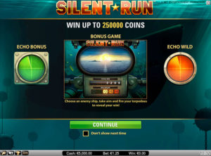 Silent Run slotmaskinen SS-06