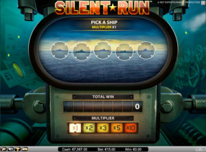 Silent Run slotmaskinen SS-08