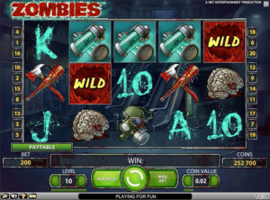 Zombies slotmaskinen SS-02