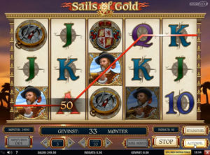 Sails of Gold slotmaskinen SS-03