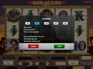 Sails of Gold slotmaskinen SS-04