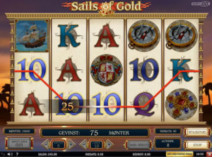 Sails of Gold slotmaskinen SS-08
