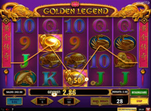 Golden Legend slotmaskinen SS-04