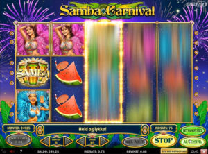 Samba Carnival slotmaskinen SS-02