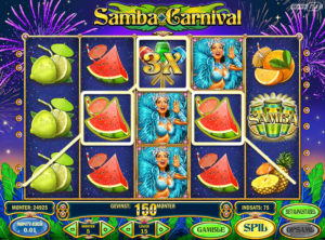 Samba Carnival slotmaskinen SS-08