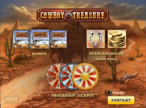 Cowboy Treasure slotmaskinen SS-01