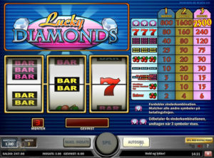 Lucky Diamonds slotmaskinen SS-01