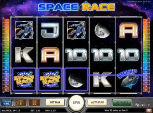 Space Race slotmaskinen SS-01