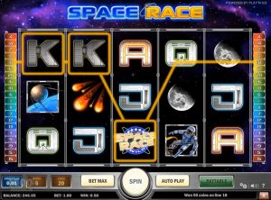 Space Race slotmaskinen SS-03