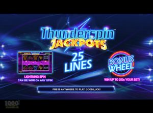 Thunderspin Jackpots slotmaskinen SS-02